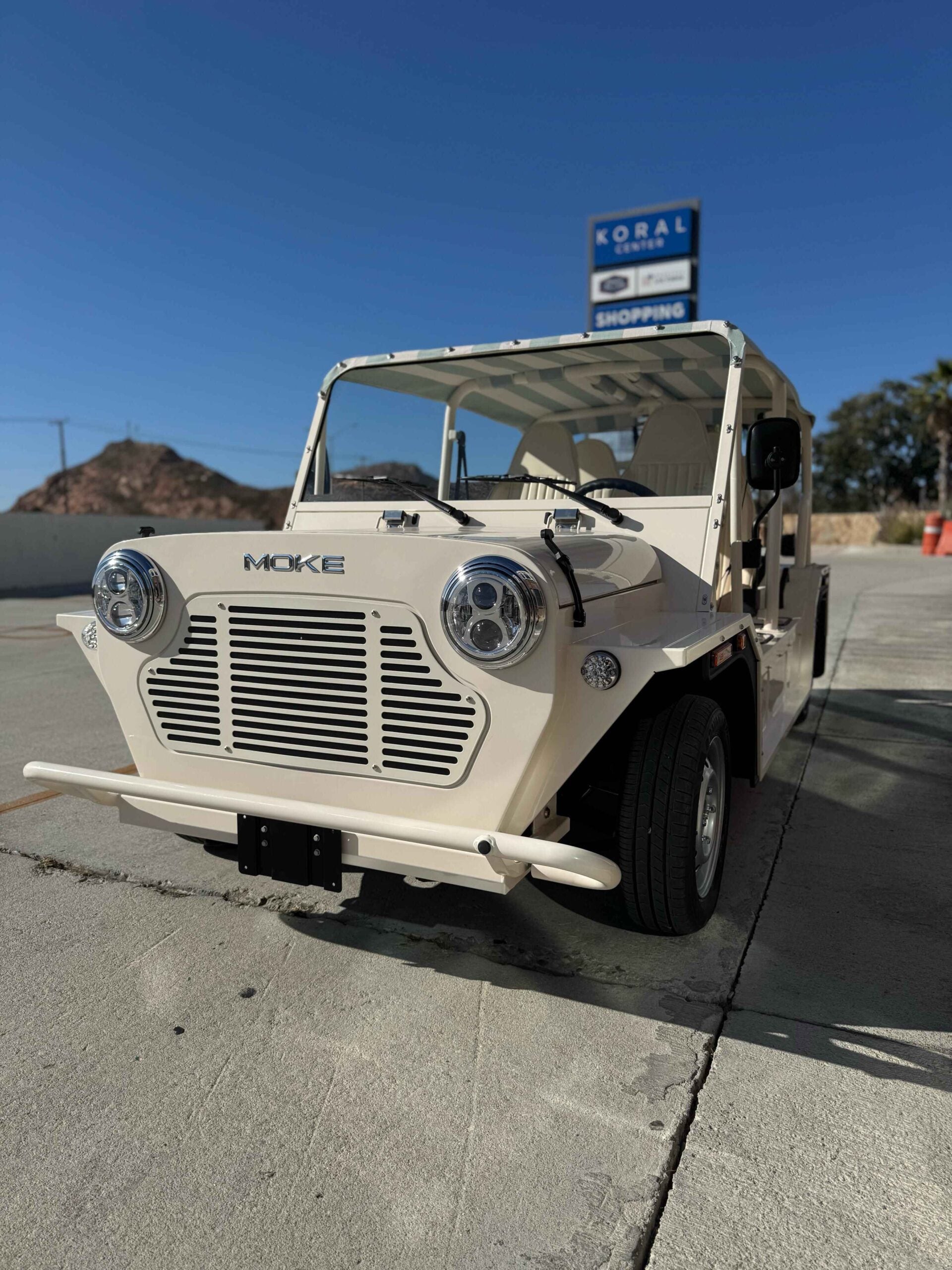 MOKE Shell White - Hardy Carts & Equipment