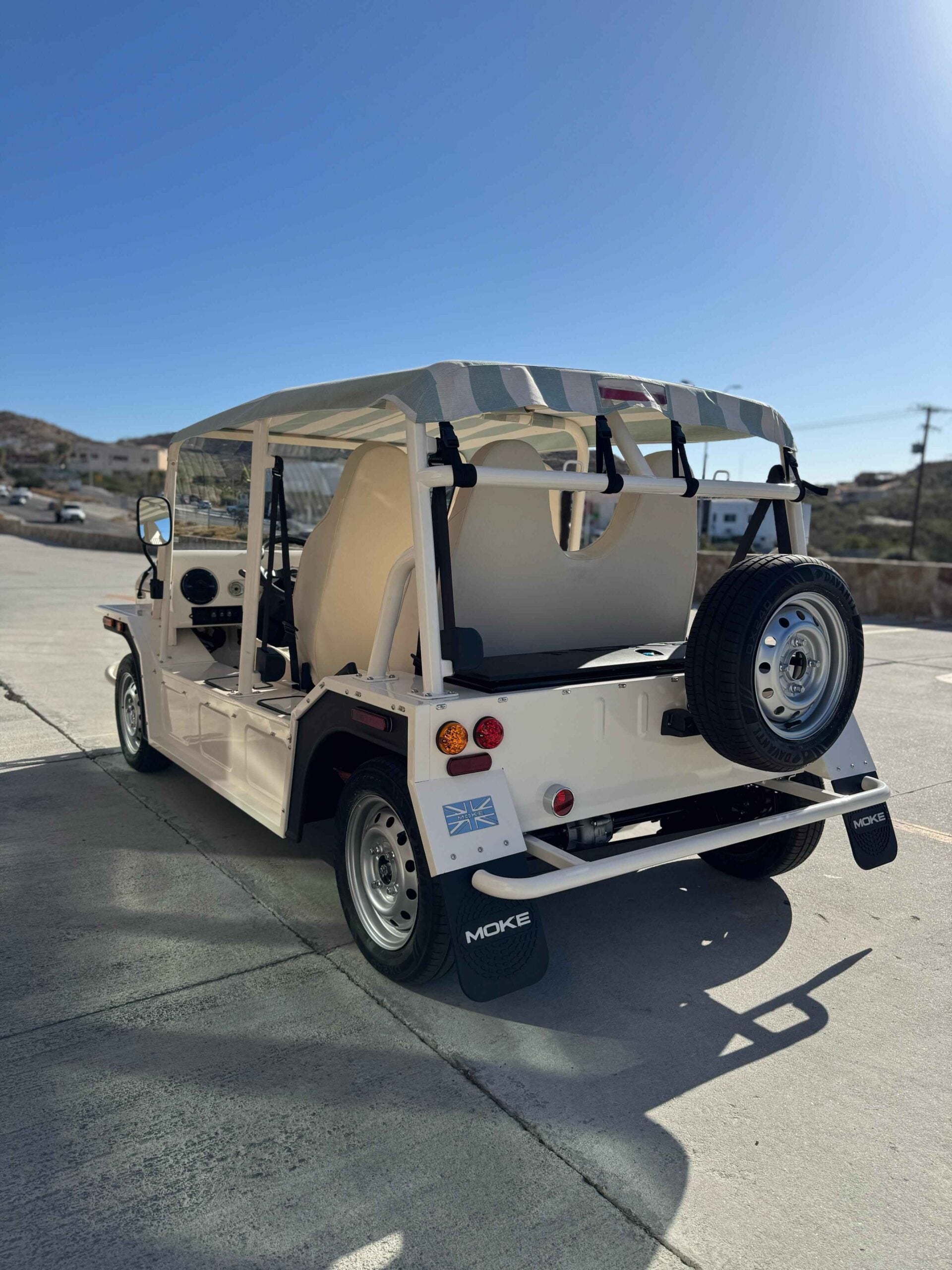 MOKE Shell White - Hardy Carts & Equipment