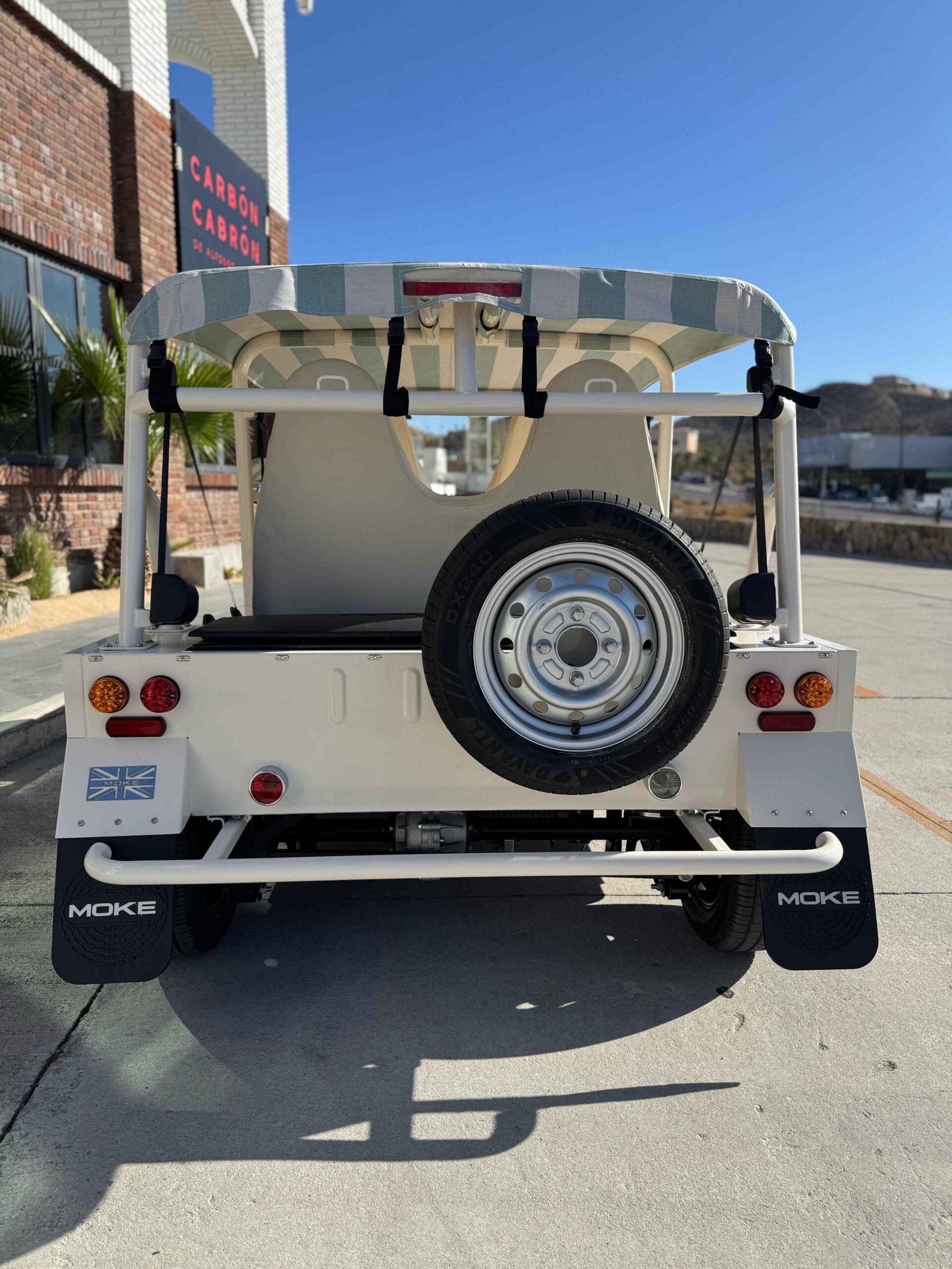 MOKE Shell White - Hardy Carts & Equipment