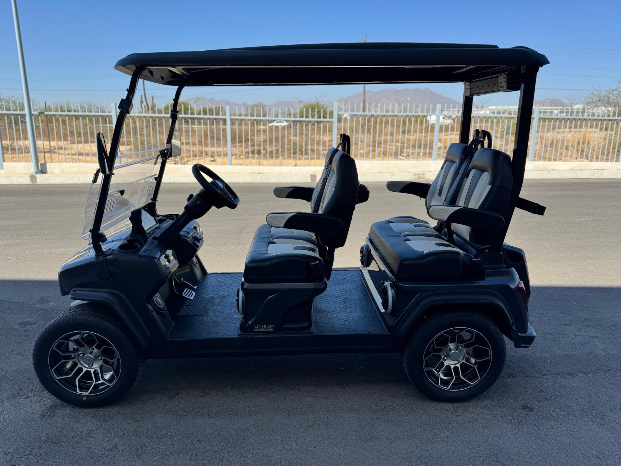 D5 Ranger 4 Plus Black - Hardy Carts & Equipment