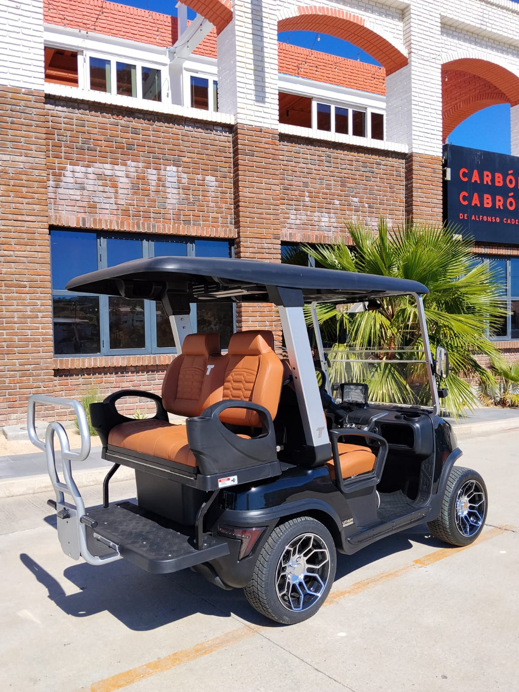 2025 TARA Roadster 2+2 (Black with Brown Seats) - DEMO UNIT - Like New!