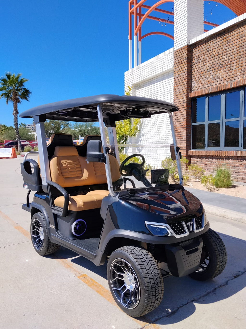 2025 TARA Roadster 2+2 (Black with Khaki Seats) - DEMO UNIT - Like New!