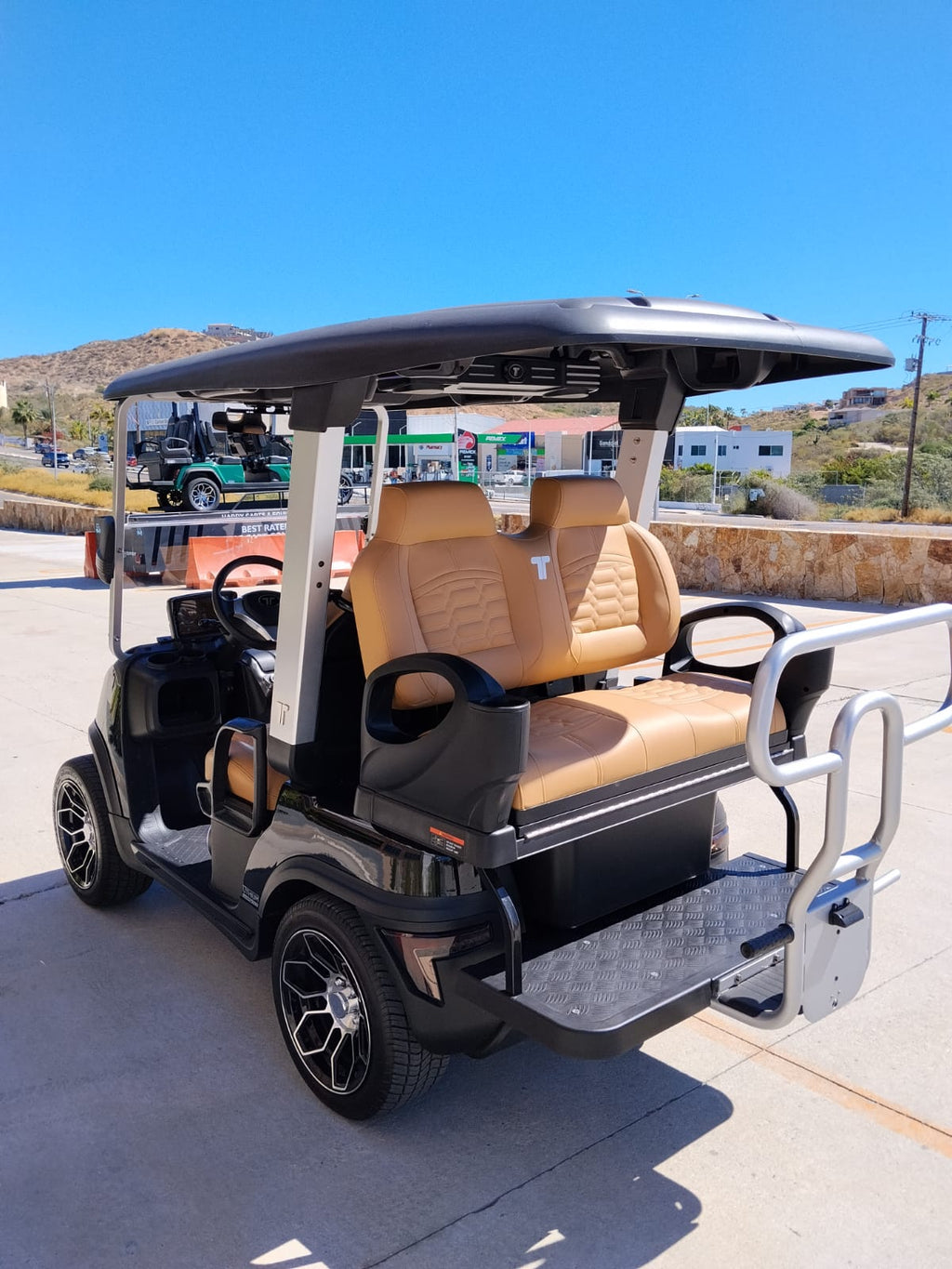 2025 TARA Roadster 2+2 (Black with Khaki Seats) - DEMO UNIT - Like New!