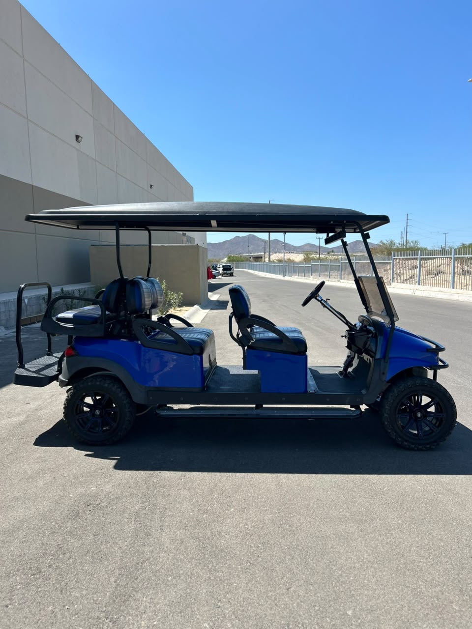 2011 Club Car Precedent – Blue (Blue/Black) - Used