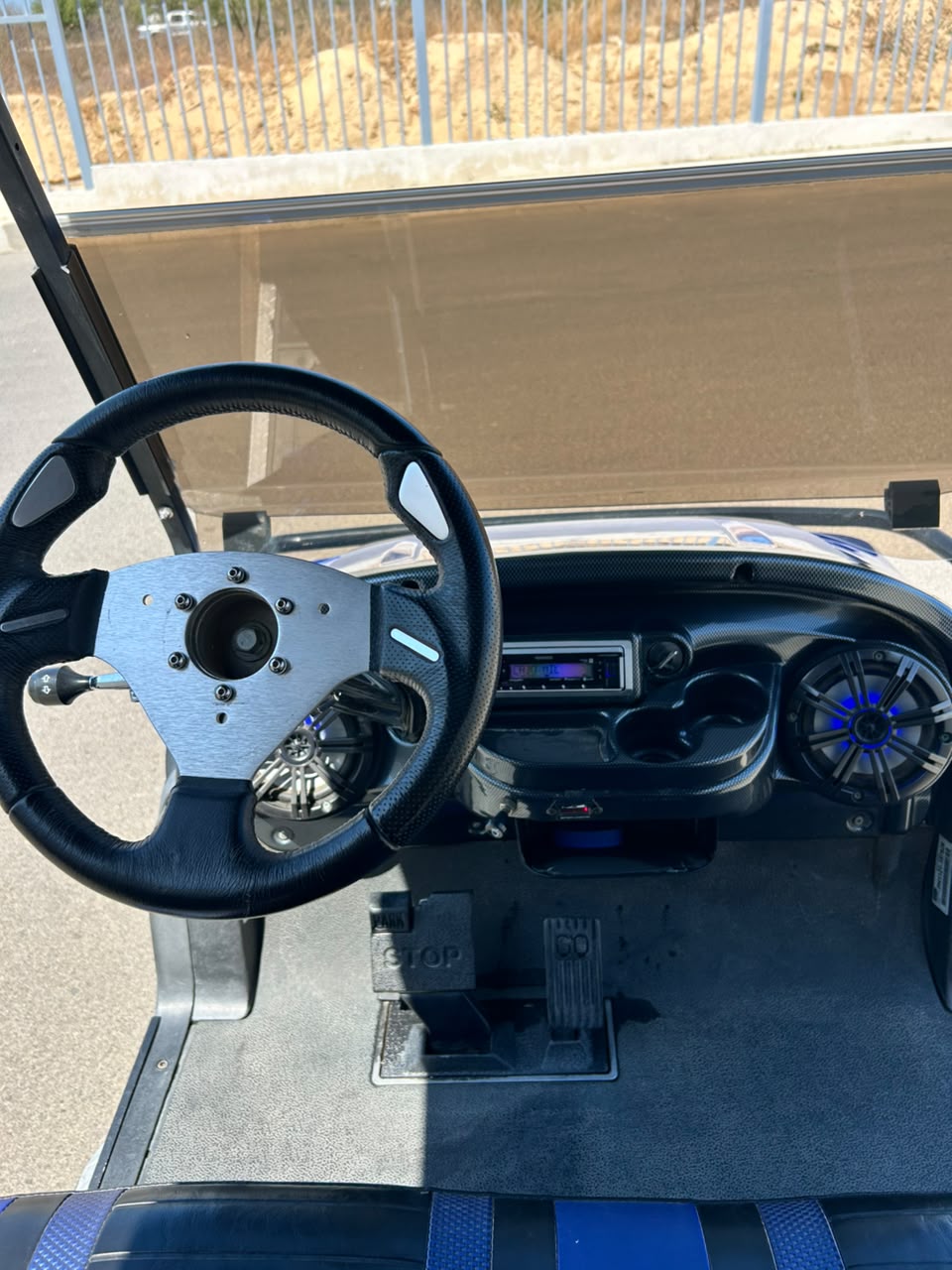 2011 Club Car Precedent – Blue (Blue/Black) - Used