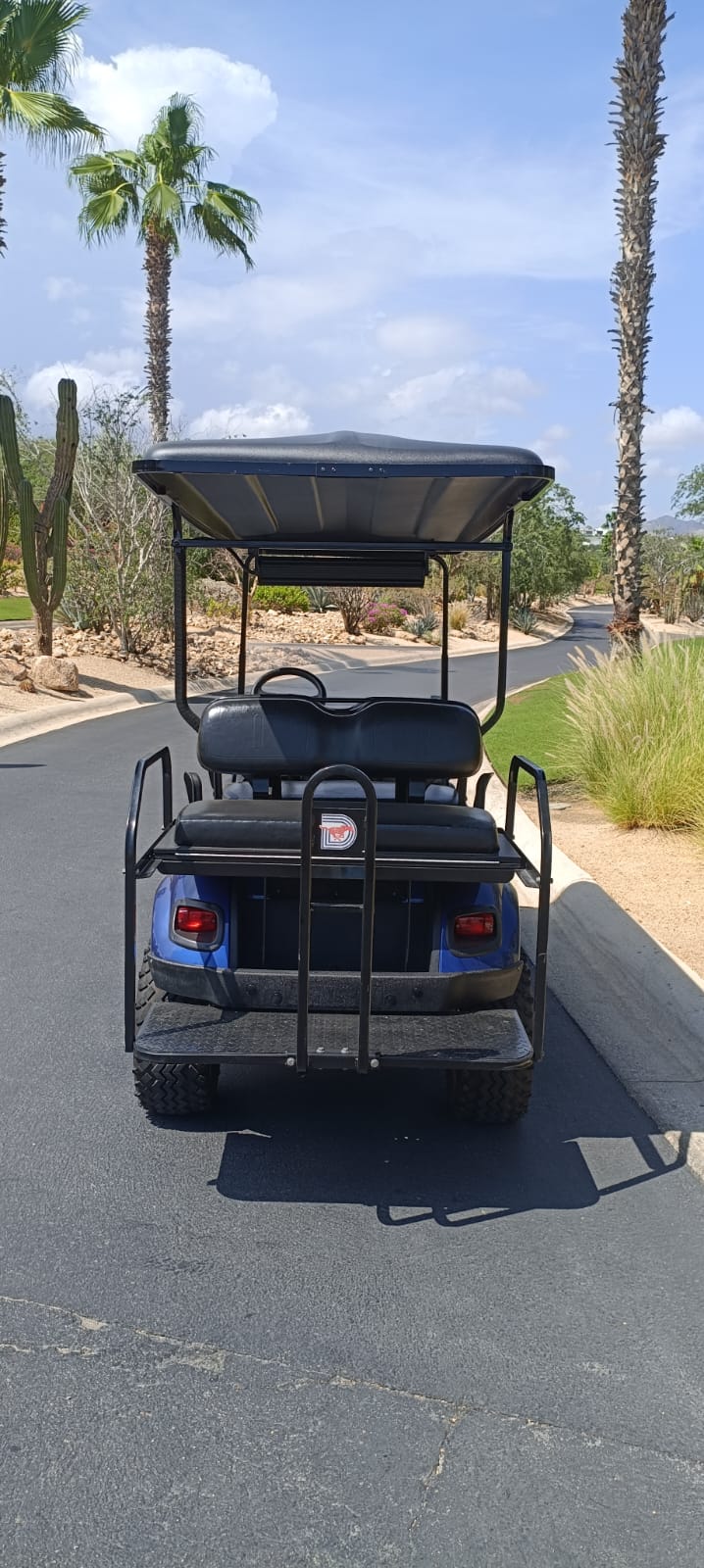 2016 - EZGo Express L6 - Metallic Blue (Black) Used - On Consignment