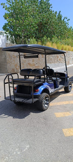 2016 - EZGo Express L6 - Metallic Blue (Black) Used - On Consignment