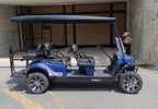 2016 - EZGo Express L6 - Metallic Blue (Black) Used - On Consignment