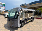 DN-11M - 11 Seater Electric Lithium Sightseeing Bus - Grey (Light Brown) - In Stock