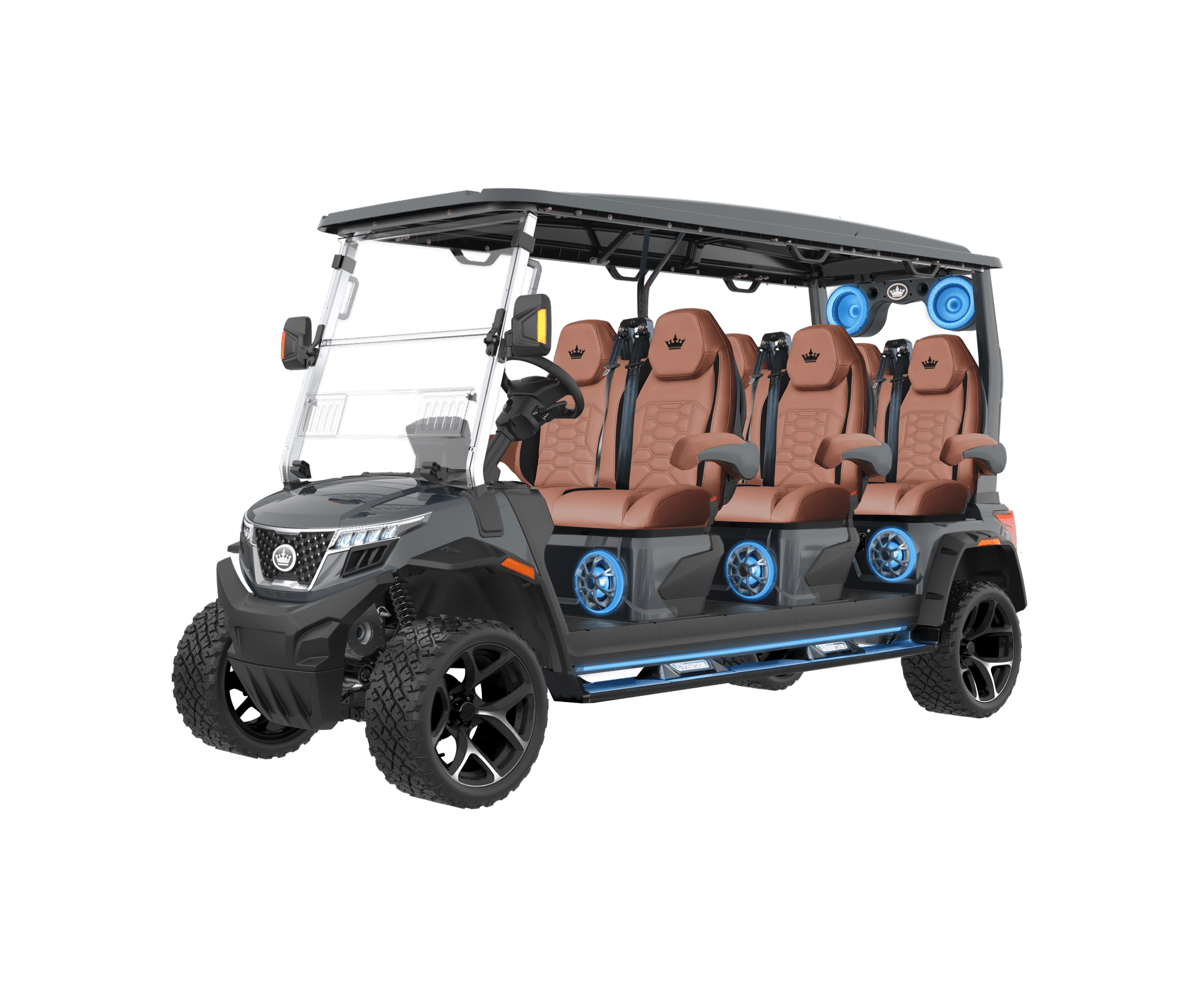 D-MAX XT6-Arctic Grey with Midnight Cocoa - Hardy Carts & Equipment