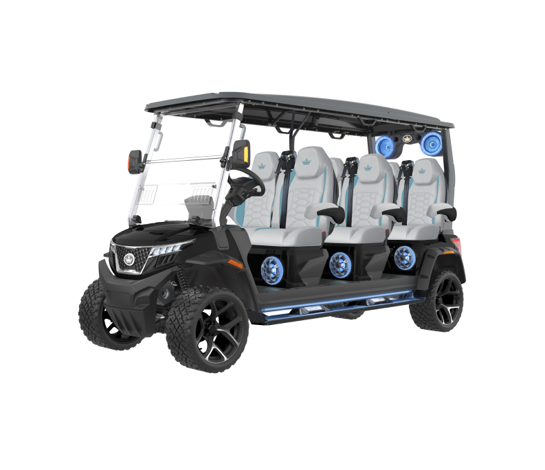DMAX XT6  Black Sapphire with Dream White- Hardy Carts & Equipment 