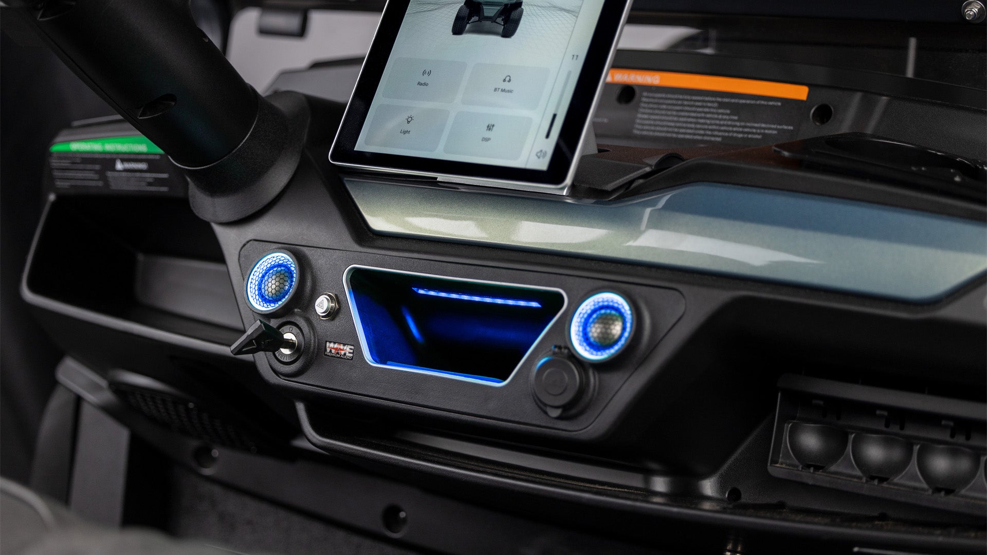 Atlas 4 passenger – Titanium Green (Pebble, Machined) - Hardy Carts & Equipment