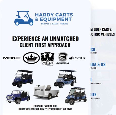 Sales Catalog - Hardy Carts & Equipment